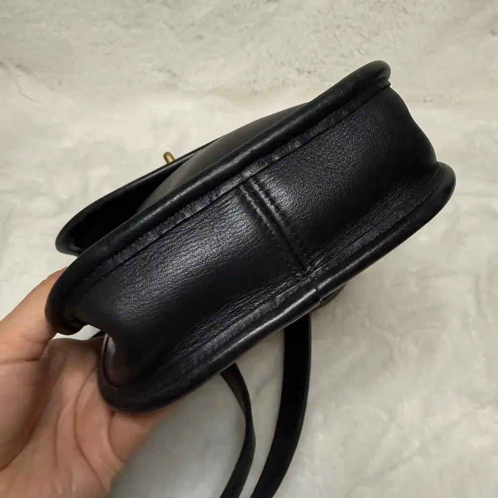 Vintage Coach Project Bag Small SidePack 9978 Black Crossbody